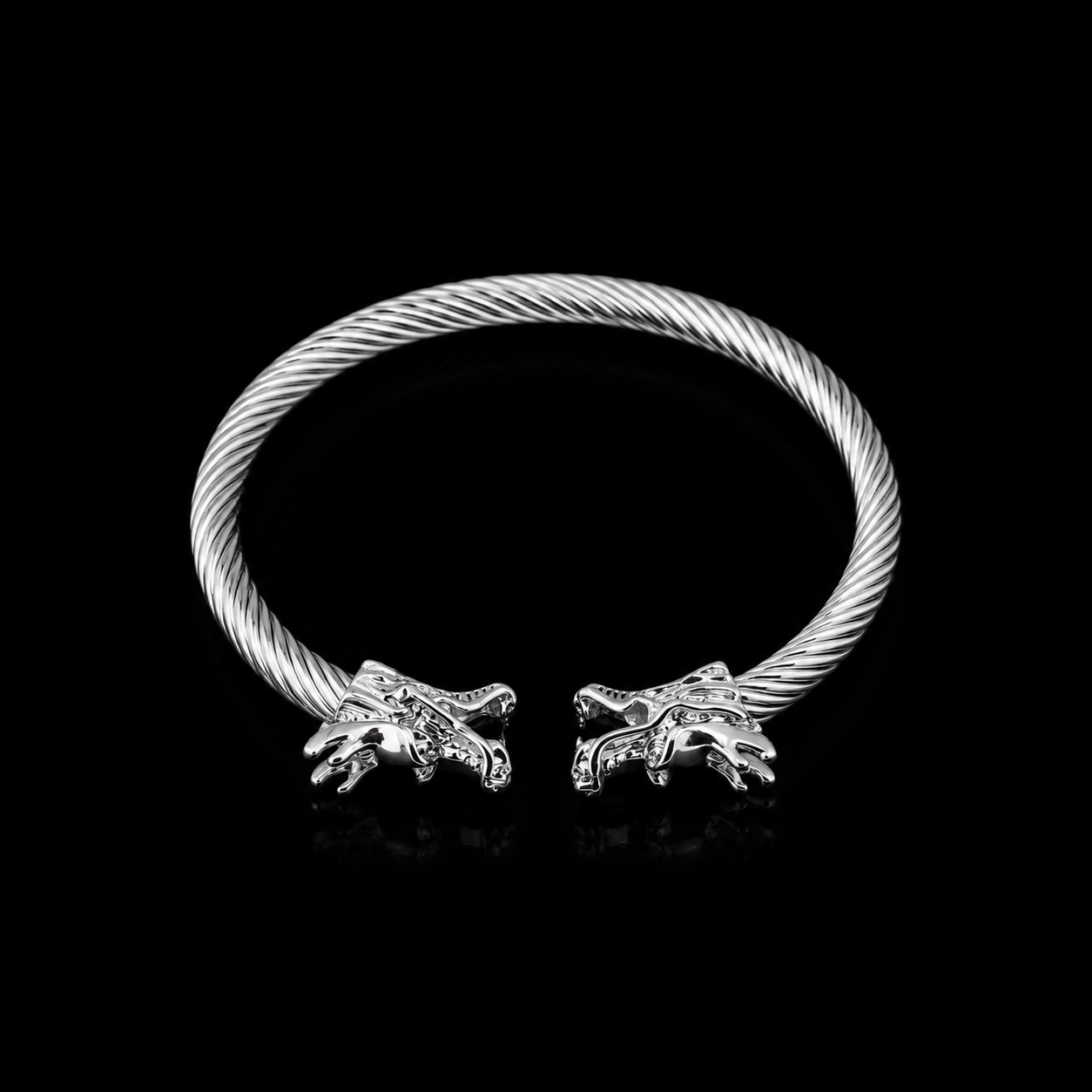 Alpha Dragon Steel Bracelet